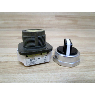 Allen Bradley 800T-J91 Switch 800TJ91 WKnob - Used
