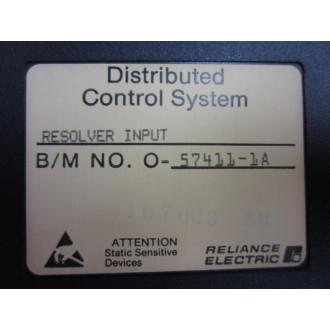 Reliance 0-57411-1A Resolver Input O-57411-1A - Used