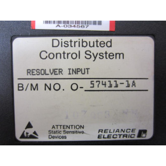 Reliance 0-57411-1A Resolver Input O-57411-1A - Refurbished
