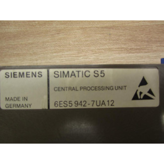 Siemens 6ES5-942-7UA12 Module - Used