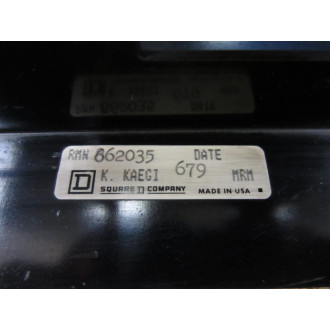 Square D 8881 ML1-224 Programmable Controller 8881ML1224 Ser A - Used