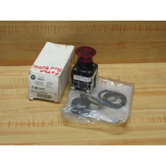 Allen Bradley 800H-FRXTQ24RA1 Push Pull Button W800T-XA1Blank
