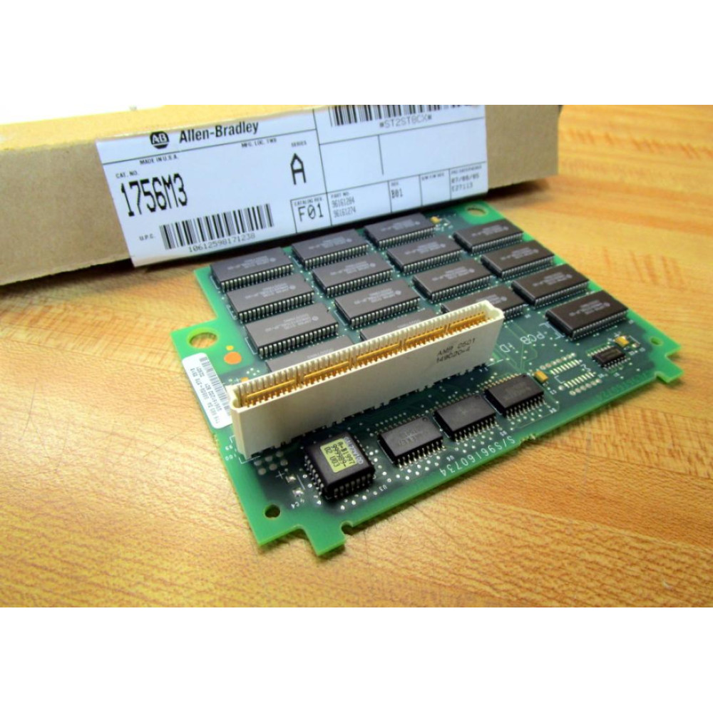 Allen Bradley 1756-M3 Memory Module 1756M3 Ser A