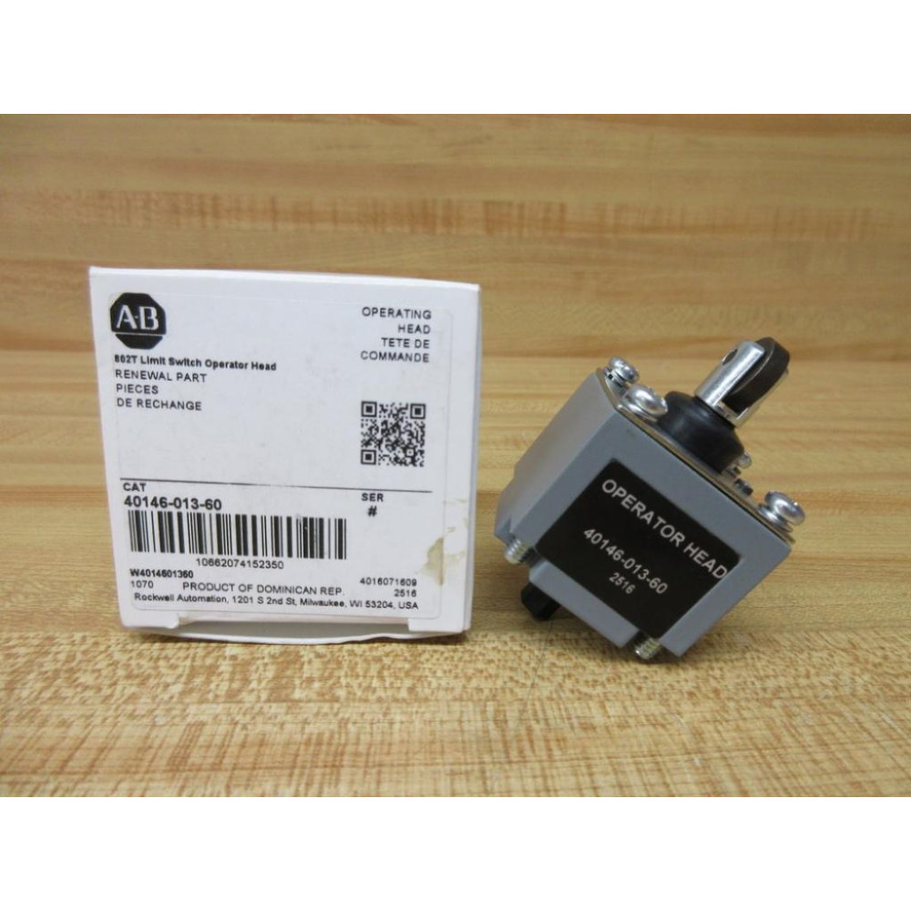 Allen Bradley 40146-013-60 Operator Head 4014601360