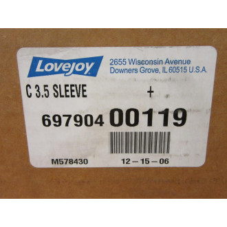 Lovejoy 697904-00119 Coupling 69790400119 C 3.5