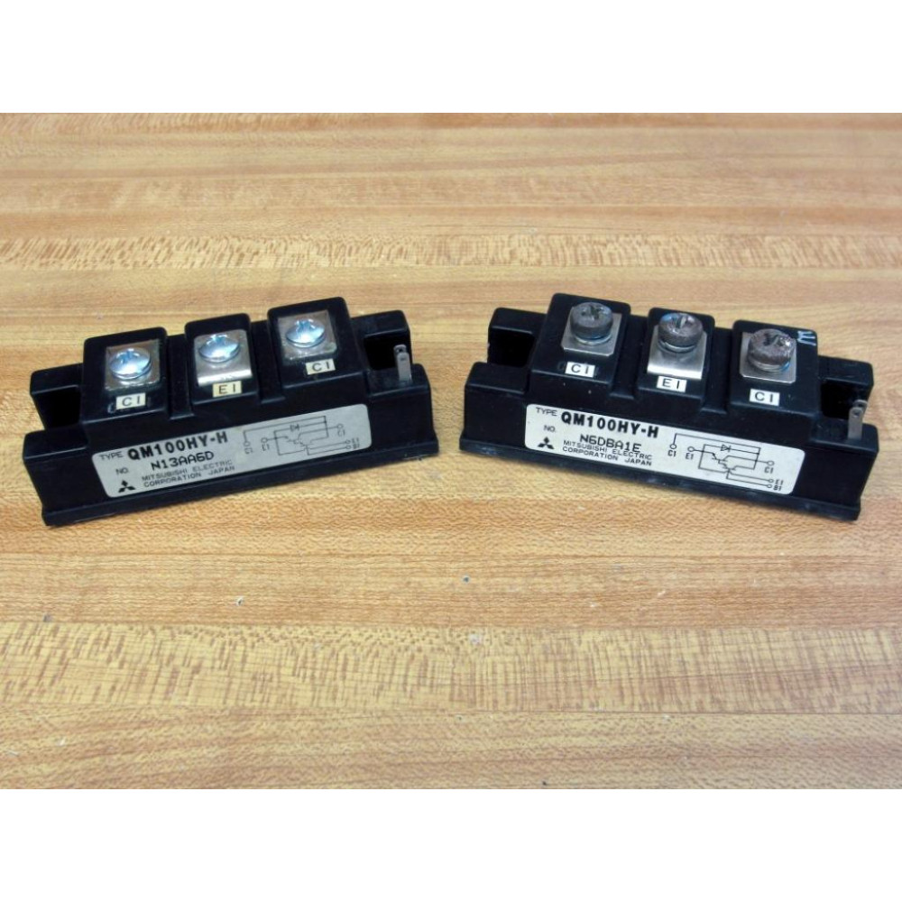 Mitsubishi QM100HY-H Power Block QM100HYH (Pack of 2) - Used