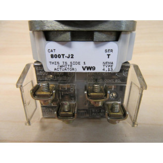 Allen Bradley 800T-J2A Selector Switch 800TJ2A Series T (Pack of 2) - Refurbished
