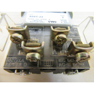 Allen Bradley 800T-J2A Selector Switch 800TJ2A Series T (Pack of 2) - Refurbished