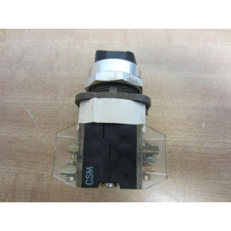 Allen Bradley 800T-J2A Selector Switch 800TJ2A W(2) 800T-XA - Used