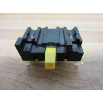 Allen Bradley 800T-XD2 Contact Block 800TXD2 WYellow Clip & Bolts - Used