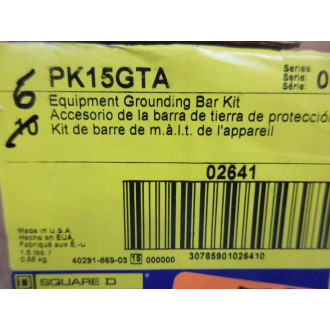 Square D PK15GTA Grounding Bar Kit (Pack of 6)