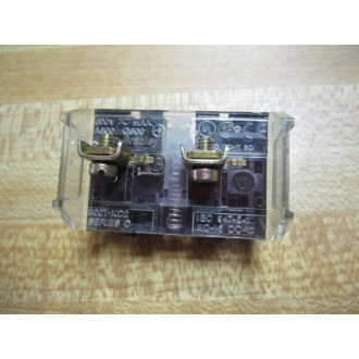 Allen Bradley 800T-XD2 Contact Block 800TXD2 WBolt & Clips - Used