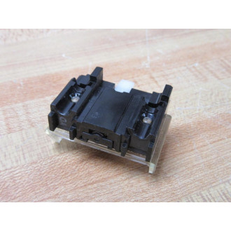 Allen Bradley 800T-XD2 Contact Block 800TXD2 WWhite Clip & Bolts - Used