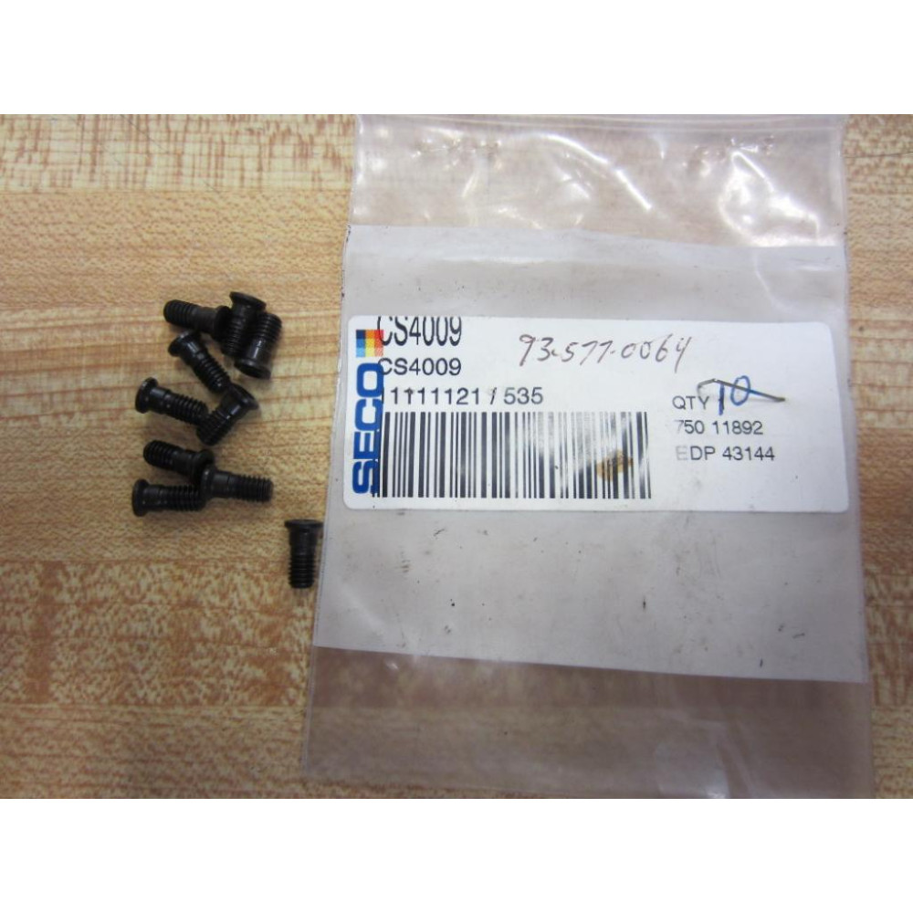 Seco CS4009 Torx Screw 1111121535 750 11892 EDP 43144 (Pack of 10)