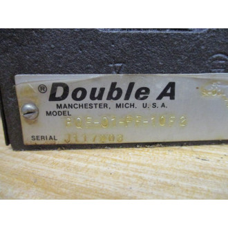 Double A PQF-01-FF-10F2 Pilot Valve - New No Box