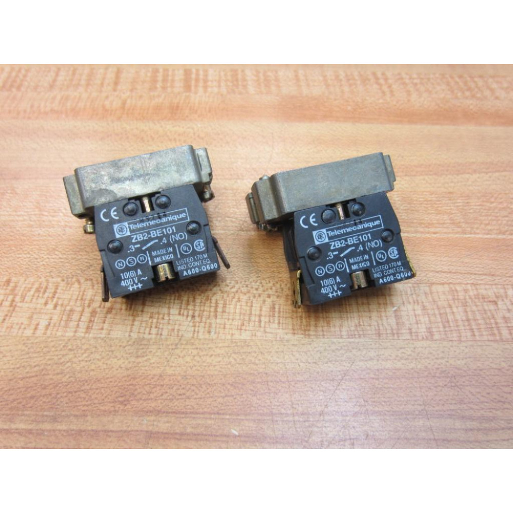 Telemecanique ZB2-BE101 Schneider Block WBase (Pack of 2) - New No Box