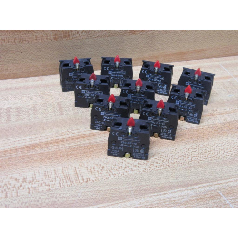 Telemecanique ZB2-BE102 Schneider Block ZB2BE102 24968 (Pack of 10) - New No Box
