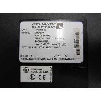 Reliance Electric 57C409 Module 57409-G - Used