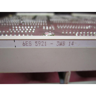 Siemens 6ES5-921-3WB14 Module 6ES59213WB14 PSI Services - Refurbished