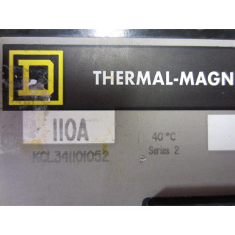 Square D KCL341101052 Circuit Breaker  KCL34110 1052 - New No Box