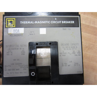 Square D KCL341101052 Circuit Breaker  KCL34110 1052 - New No Box