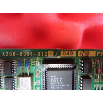 Fanuc A20B-8001-0120 Board A20B-8001-012004B - Parts Only