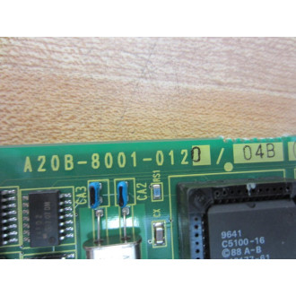 Fanuc A20B-8001-0120 Board A20B-8001-012004B - Used