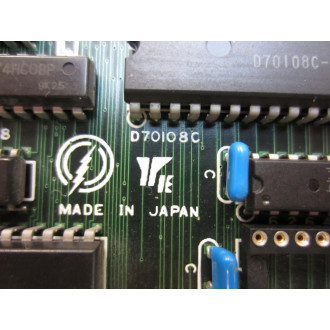 Yaskawa JANCD-SV02B Board JANCDSV02B DF8203078-B0 Rev A0 - Used