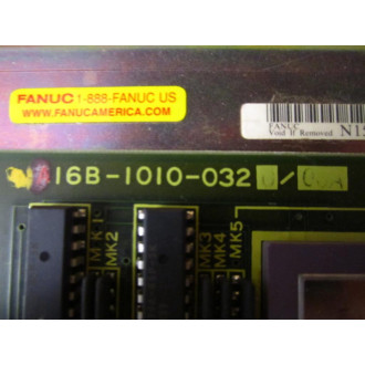Fanuc A16B-1010-0320 Board A16B-1010-032006A    Non-Refundable - Parts Only