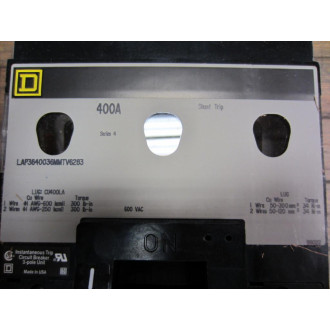 Square D LAP3640036MMTV6283 Motor Circuit Protector