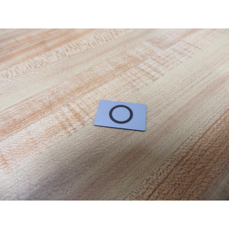 Eaton M22-XST-ETCH Cutler Hammer Legend Plate Insert On (O) (Pack of 2)