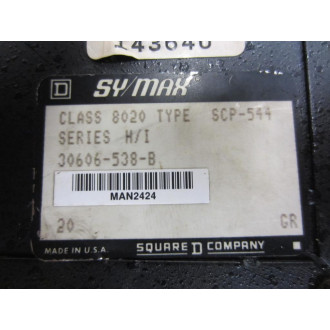 Square D 8020 SCP-544 Processor Module 8020SCP544 - Parts Only