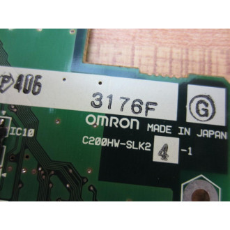Omron C200HW-SLK24-1 Circuit Board C200HW-SLK23-1 - Used
