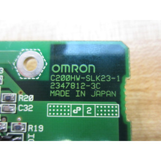 Omron C200HW-SLK24-1 Circuit Board C200HW-SLK23-1 - Used