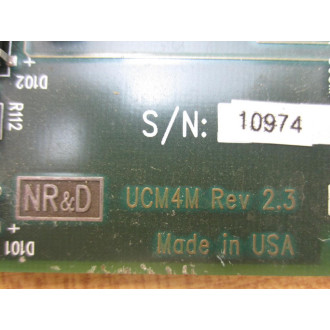 NR&D UCM4M Circuit Board - Used