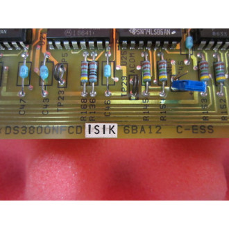 General Electric DS3800NFCDISIK Circuit Board 6BA12 C-ESS - Used