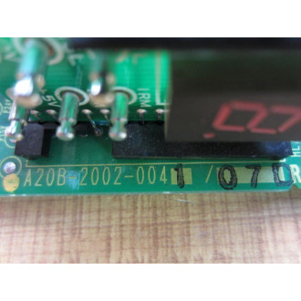 Fanuc A20B-2002-0041 Board 2 A20B-2002-004107D  Non-Refundable - Parts Only