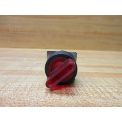 Omron A22NZ-2BM-TRA Illuminated Selector Switch Head Red - New No Box