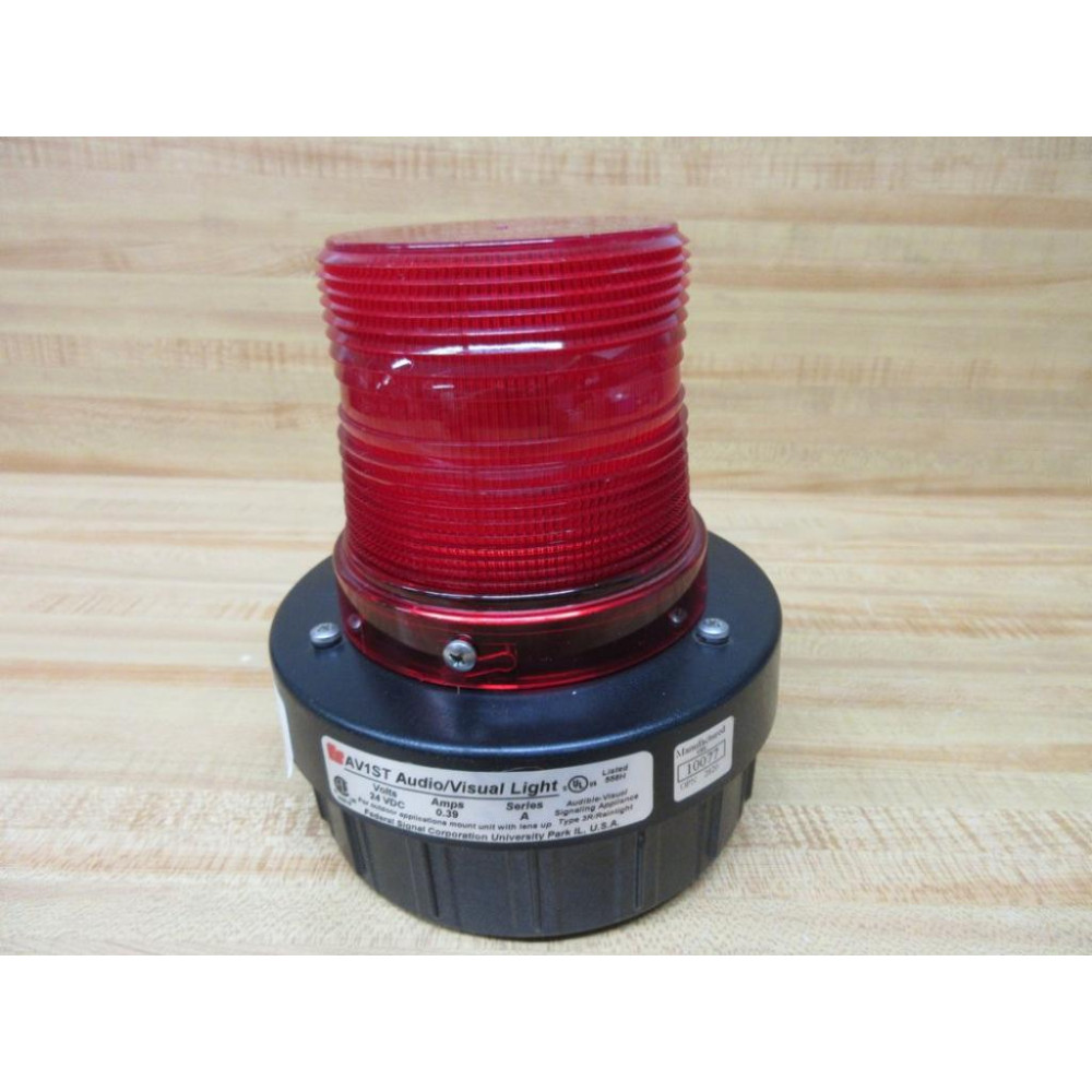 Federal Signal AV1ST-120R AV1ST AudioVisual Light AV1ST120R - New No Box