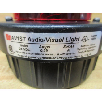 Federal Signal AV1ST-120R AV1ST AudioVisual Light AV1ST120R - New No Box