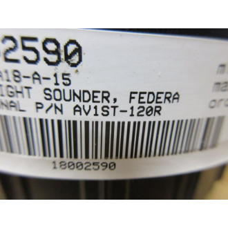 Federal Signal AV1ST-120R AV1ST AudioVisual Light AV1ST120R - New No Box