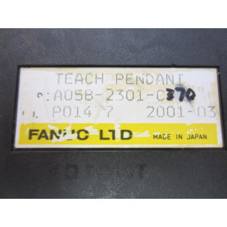 Fanuc A05B-2301-C370 Teach Pendant A05B2301C370 Case, Bracket + HDW Only - Used