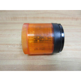 Allen Bradley 855T-B24GL5 Stack Light Amber 855TB24GL5 With Bulb 855E-LL24A