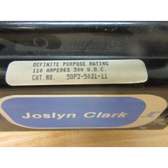 Joslyn Clark 5DP3-5021-11 Contactor 5DP3502111 Joslyn Clark - Used