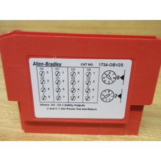 Allen Bradley 1734-OBV2S Safety Output Module - Used