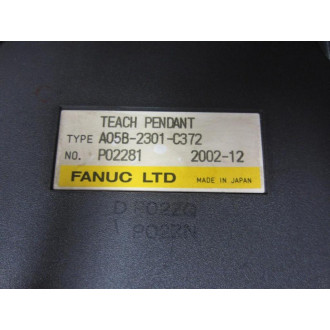 Fanuc A05B-2301-C372 Teach Pendant A05B2301C372 Case Only. - Used