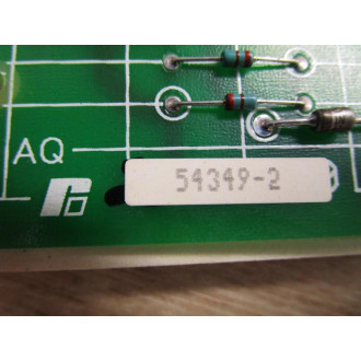 Reliance 54349-2 Phase Control Bd  0-54349  O-54349-2 - Used