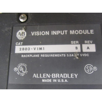 Allen Bradley 2803-V1M1 Module 2803V1M1 Ser B Rev A - Refurbished