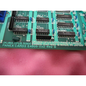 Okuma E4809-032-492-B Panex Card 3 E4809032492B - Used