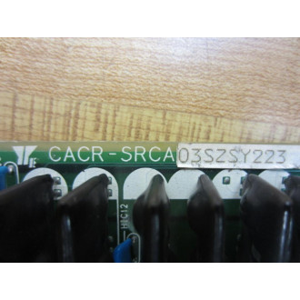 Yaskawa Electric CACR-SRCA Servo Board CACRSRCA 3 DF8203416-F0 Rev F01 - Parts Only